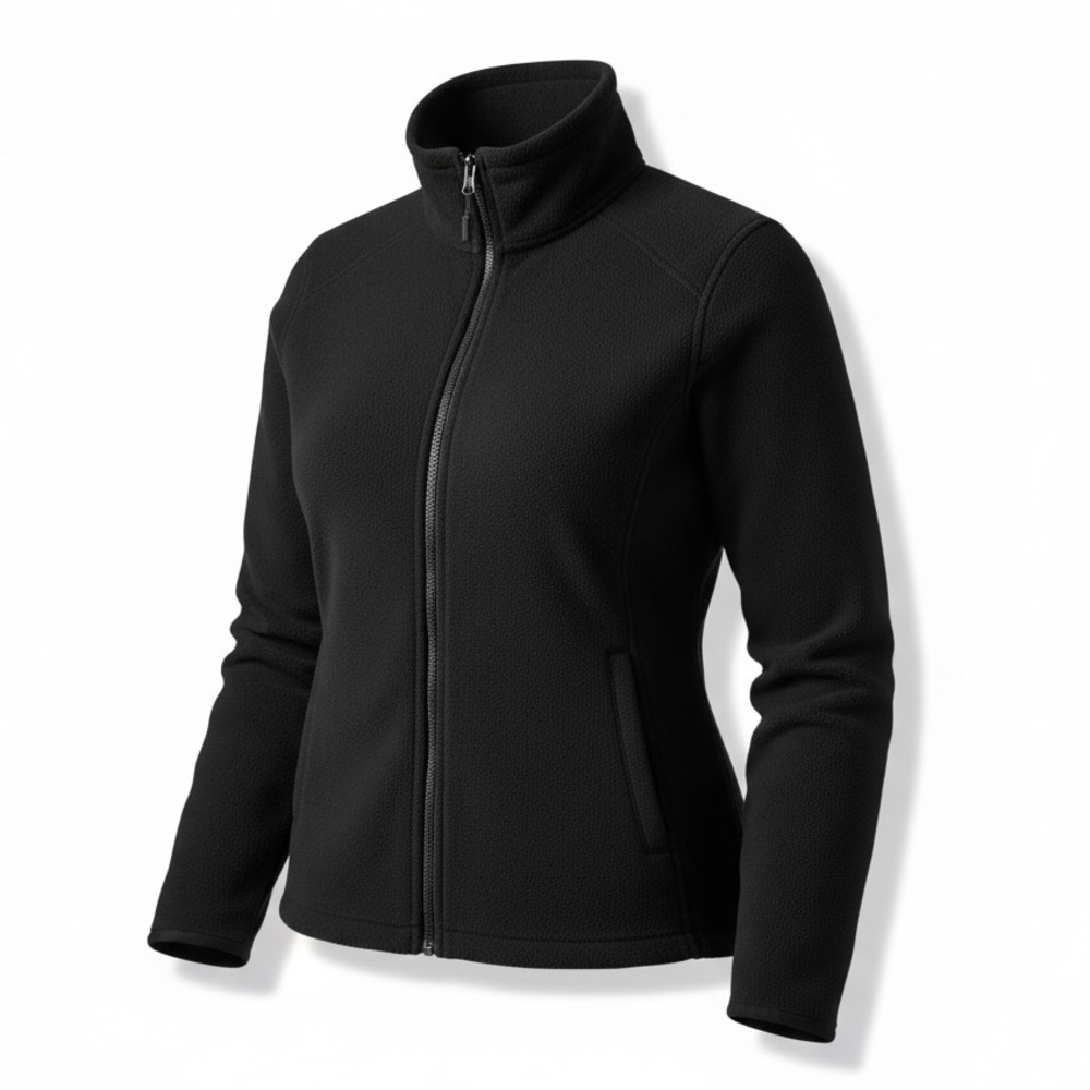 Marmot Thick Full Zip Fleece Jacket Cozy Warm Winter Outdoor Layering Black XL